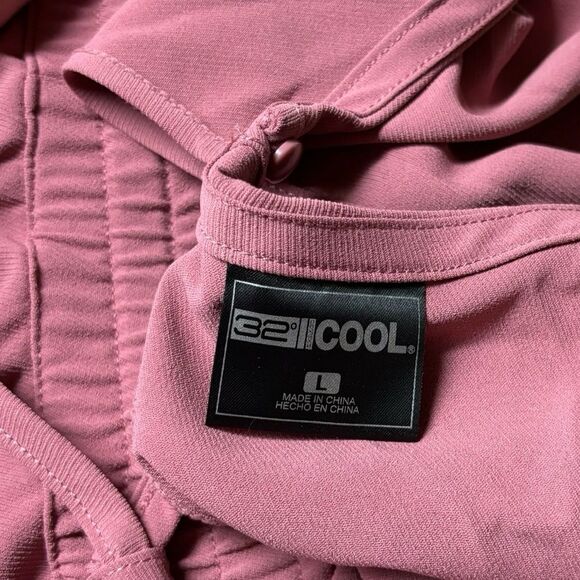 32 Degrees Rose Soft Twill Drawstring Dress Size Large NWOT 7 0475 - Picture 5 of 9